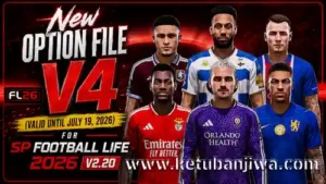 pes 2021 option file v4 for sp football life 2026 fl26 season 2026 2027 ketuban jiwa