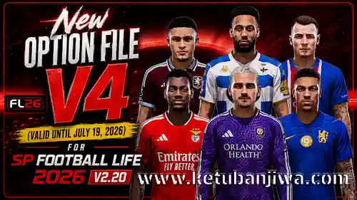 pes 2021 option file v4 for sp football life 2026 fl26 season 2026 2027 ketuban jiwa