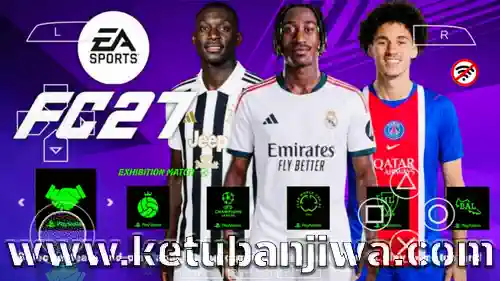 download ea sports fc 27 psp iso ppsspp v1.1 android offline + ps5 camera ketuban jiwa
