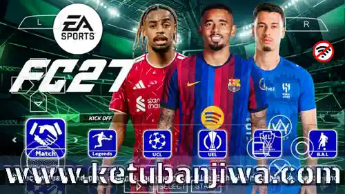 download ea sports fc 27 psp iso ppsspp v1.4 android offline + ps5 camera ketuban jiwa