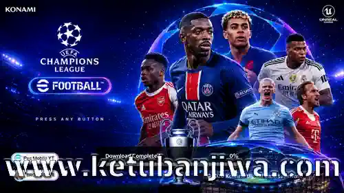 download efootball 2026 mobile patch v6.0.1 aio uefa champions league ucl theme edition for android ketuban jiwa