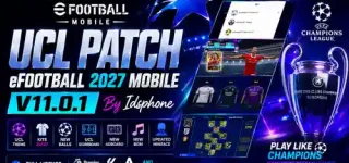 download efootball 2027 mobile patch v11.0.1 uefa champions league ucl themes edition for android ketuban jiwa