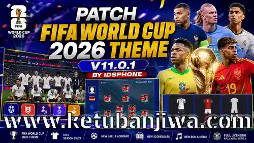 efootball 2027 mobile patch v11.0.1 fifa world cup 2026 themes ketuban jiwa