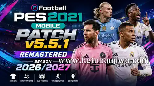 efootball pes 2021 mobile patch v5.5.1 remastered season 2026 2027