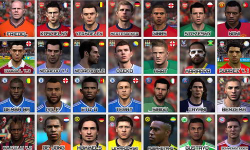 FIFA 14 International Mega Facepack Vol.1 by utopia79 FIFA 14 International Mega Facepack Vol.1 by utopia79