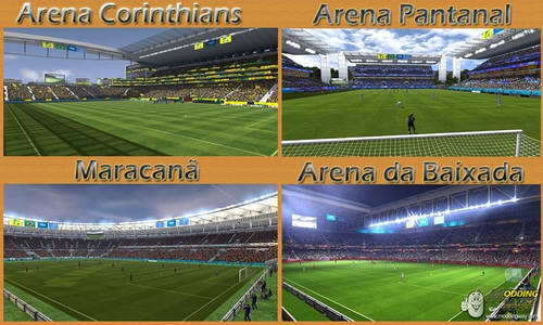 FIFA 14 World Cup 2014 Stadium Pack by Williams9991 FIFA 14 World Cup 2014 Stadium Pack by Williams9991
