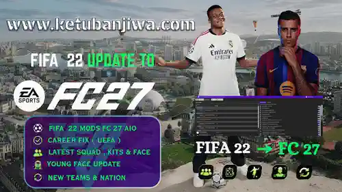 fifa 22 mod fc 27 patch v5 aio update season 2027 ketuban jiwa