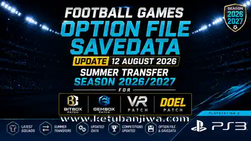 football games option file savedata 12 august 2026 for ps3 ketuban jiwa