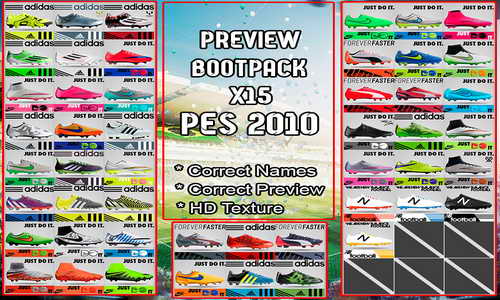 PES 2010 Actual HD Bootpack X15 by PESEdit Style PES 2010 Actual HD Bootpack X15 by PESEdit Style