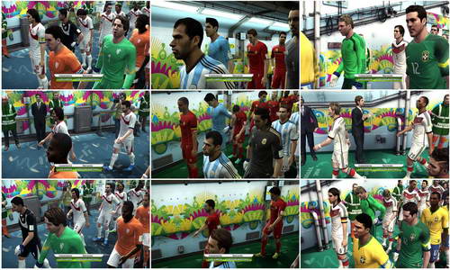PES 2013 FIFA World Cup 2014 Tunnel Entrance by Nilton1248
