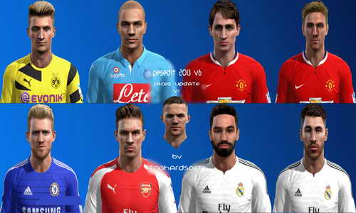 PES 2013 PESEdit 6.0 Facespack Update 2014/2015 by THSPatcher PES 2013 PESEdit 6.0 Facespack Update 2014/2015 by THSPatcher