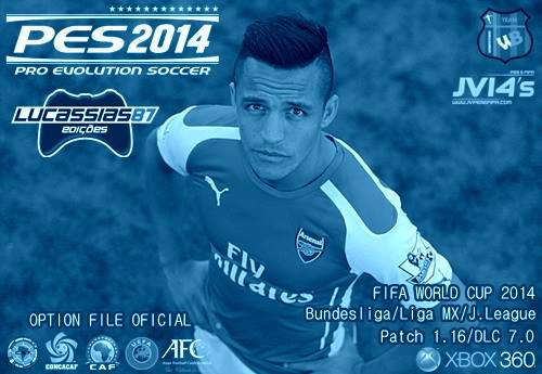 PES 2014 Option File XBOX360 (20/07/14) by Lucassias87