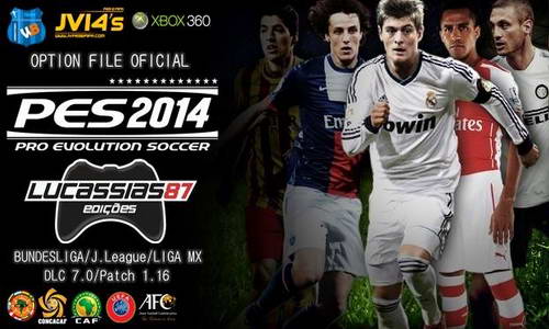PES 2014 Option File XBOX360 (25/07/14) by Lucassias87
