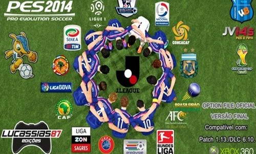 PES 2014 Option File XBOX360 J-League 10/06/14 by Lucassias87