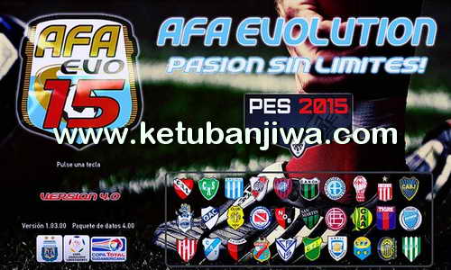 PES 2015 AFA Evo15 Patch v4 Final Version