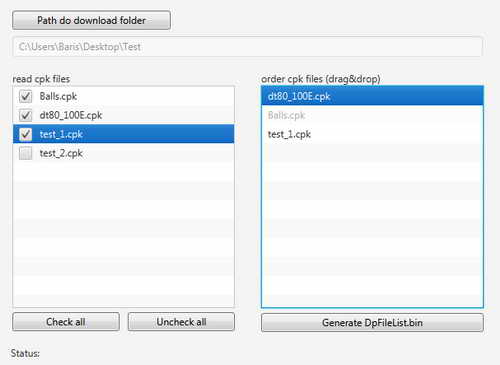 PES 2015 DpFileList Generator PC Tools v1.3 by Baris PES 2015 DpFileList Generator PC Tools v1.3 by Baris