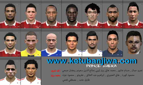 PES 2015 Egyption League Facepack Vol.1 by Prince Shieka PES 2015 Egyption League Facepack Vol.1 by Prince Shieka