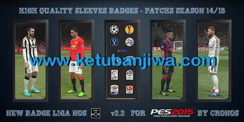 PES 2015 HQ Sleeves Badges Patch v2.2 14/15 by Cronos