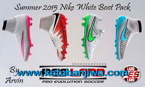 PES 2015 Nike Summer White Bootpack by Arvin