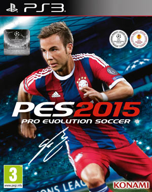 PES 2015 PS3 DLC 3.0+Patch 1.03 BLES 02088/BLUS 31480