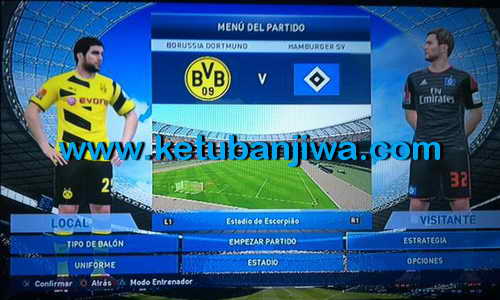 PES 2015 PS3 Option File Update Glatiatore v6.0 BLUS