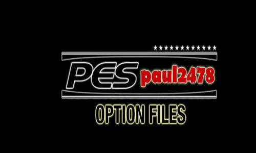 PES 2015 PS3 Paul's Option File v4 Update 11/01/15 PES 2015 PS3 Paul's Option File v4 Update 11/01/15