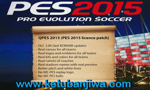 PES 2015 QPES Licence Patch Support DLC 3.00+1.03 AIO