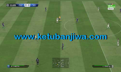PES 2015 UCL Scoreboard + TV Logo by Txak
