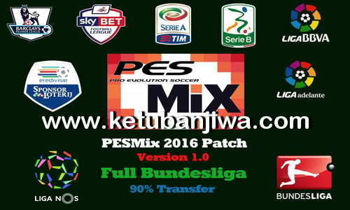 PES 2016 PESMix Patch v1.0 Full Bundesliga