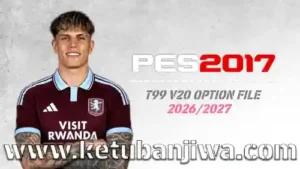 pes 2017 option file summer transfer august update for t99 patch v20 season 2026 2027 ketuban jiwa