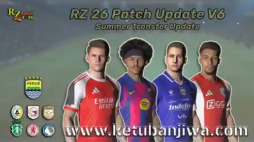 pes 2017 rz patch 26 update v6 summer transfer update season 2026 2027 for pc ketuban jiwa