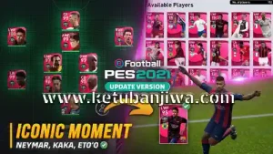 pes 2021 mobile android v5.3.0 update online features ketuban jiwa