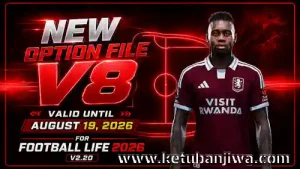 pes 2021 option file v8 aio for sp football life 2026 fl26 season 2026 2027 ketuban jiwa