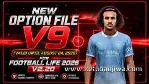 pes 2021 option file v9 aio for sp football life 2026 fl26 season 2026 2027 ketuban jiwa