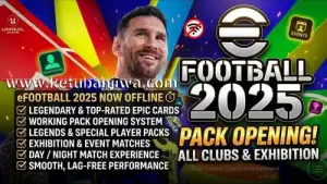 efootball 2025 mobile offline update 2026 ketuban jiwa