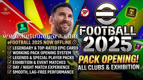 efootball 2025 mobile offline update 2026 ketuban jiwa