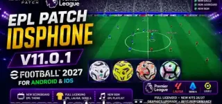 efootball 2027 mobile patch v11.0.1 english premier league ea epl themes edition for android ketuban jiwa