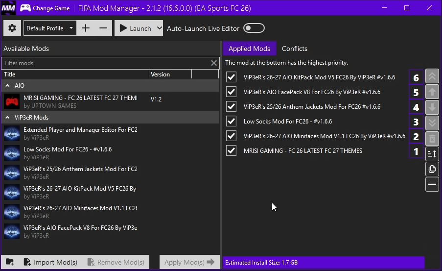 fc 26 mod fc 27 patch fix update v2 aio season 2027 for pc ketuban jiwa ss1