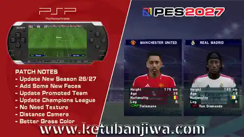 doenload efootball pes 2027 ppsspp psp iso file no textures + no savedata season 2027 ketuban jiwa