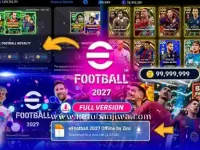 download efootball 2027 mobile android offline full version unlimited coins + gp ketuban jiwa