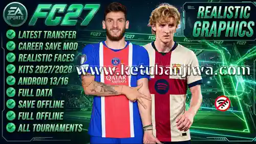 download fifa 16 mobile mod ea sports fc 27 android offline v9 all in one latest update season 2026 2027 ketuban jiwa