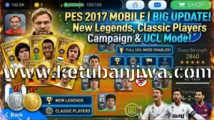 download pes 2017 mobile android offline ucl mod 2026 apk + obb ketuban jiwa