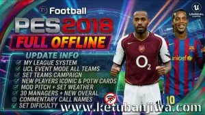 pes 2018 mobile android offline apk + obb update my league system ketuban jiwa